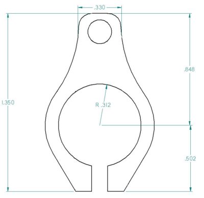 Wojtek Weaponry .625 Arkto Click Adjustable Gas Block - Image 3