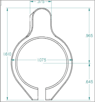 Wojtek Weaponry .875 Adjustable Clamp Gas Block - Image 2