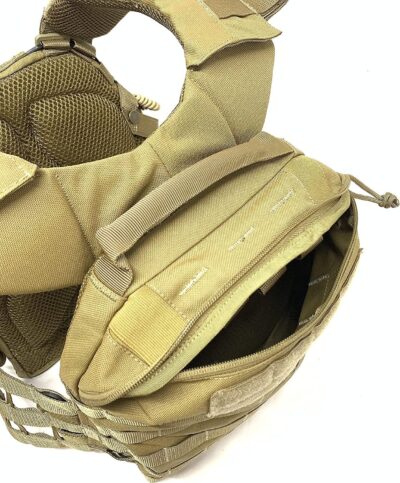 Balistyka M3 Pro Ballistic Plate Carrier Vest, Coyote - Image 4