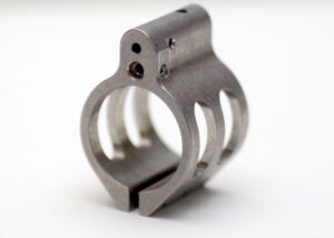 Wojtek Weaponry Stainless .936 Adjustable Clamp Gas Block