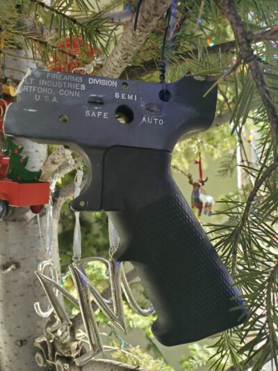 Colt M16A1 Christmas Ornament - Image 2