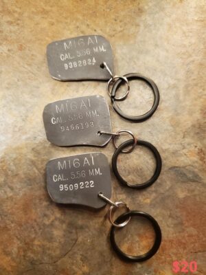 Colt M16A1 Keychain, Tiny Cut