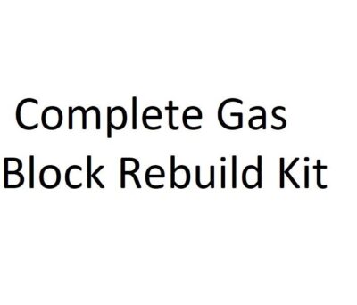 Complete Gas Block Rebuild Kit, Clamp or Set Screw