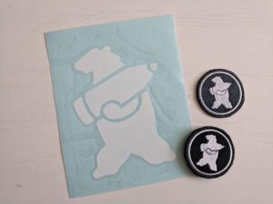 Wojtek The Soldier Bear Kit! Decal and 2 patches!