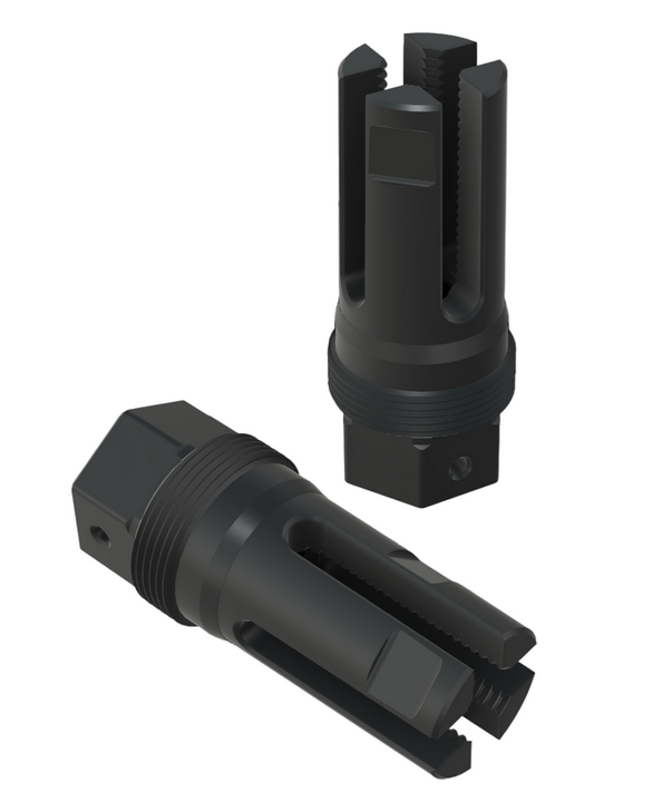 Comstock 4-Prong Flash Hider, 1/2-28 – Wojtek Weaponry