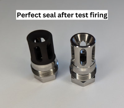 Comstock Compact Flash Hider, 1/2-28 - Image 6