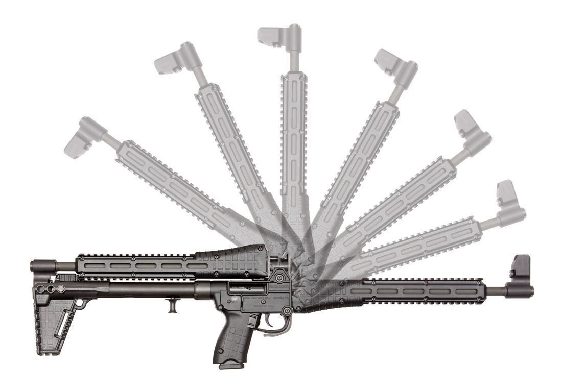 KelTec SUB-2000 G2 9mm Rifle 10rd M-LOK M&P Mags Adj Stock Blued Tan Finish - Image 3