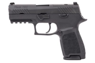 P320 Compact 9mm 3.9" Black (2) 10-rd
