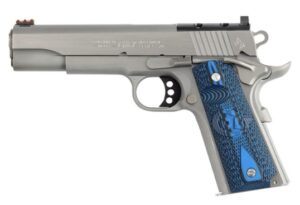 Government Comp 9mm 5" SS/Blue 9-rd