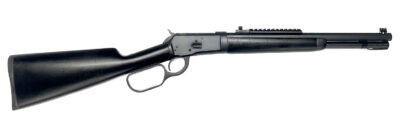 Taylors & Company 220093 1892 Alaskan Take-Down 44 Rem Mag Caliber with 7+1 Capacity, 16" Barrel, Matte Black Metal Finish & SoftTouch Black Synthetic Stock Right Hand (Full Size)