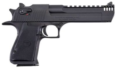 MAGN RSRCH DE50AE MARK XIX 6"BLK ALUM FRM & BLK SLD