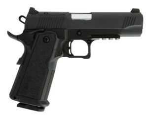 TISAS 1911 CARRY B9R DS HGA 9MM 4.25IN BBL FS BLACK 2 17RD MAGS RAIL