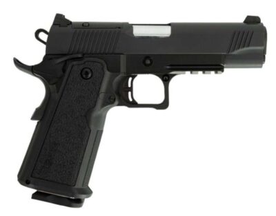 TISAS 1911 CARRY B9R DS HGA 9MM 4.25IN BBL FS BLACK 2 17RD MAGS RAIL