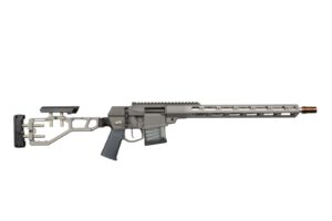 Q MINI FIX 6 ARC RIB 16IN BBL 1:7 TWIST GRAY ACCENTS FOLDING ADJ STOCK 10RD MAG