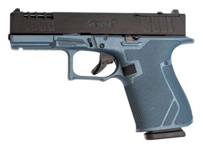 GREAT LAKES FIREARMS 19 STRIKER HGA 9MM 4IN BBL PORTED SLIDE 15RD GLOCK STYLE MAG BLUE TITANIUM