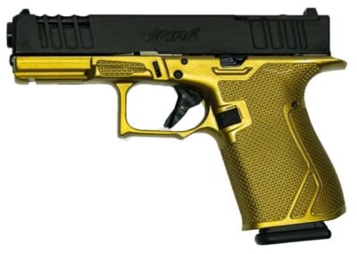 GREAT LAKES FIREARMS 19 STRIKER HGA 9MM 4IN BBL PORTED SLIDE 15RD GLOCK STYLE MAG GALAXY GOLD