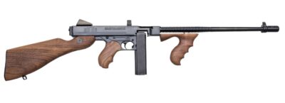 THOMPS 1927A-1C LIGHT WEIGHT DELUXE 45ACP RFL WALNUT GRAIN POLYMER 20RD STICK