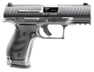 Walther Arms 2830019 PPQ M2 Q4 9mm Luger 15+1, 4" Black Steel Barrel, Matte Black Tenifer Serrated Steel Slide, Black Steel Frame w/Beavertail & Picatinny Rail, Black Polymer Grip, 3 Auto Safety