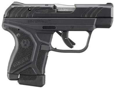 Ruger 13705 LCP II  22 LR 10+1 2.75" Satin Stainless Barrel, Black Oxide Serrated Slide & Textured Polymer Frame/Grip, Lite Rack System