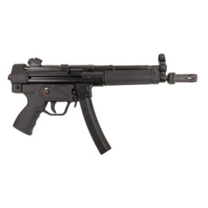 MAC 12750004 MAC 5 9mm 8.9" W/ Tri-Lug Muzzle Device 30+1 Black