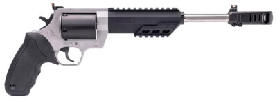 Taurus 2460105RH Raging Hunter  460 S&W Mag 5rd 10.50" Matte Black Oxide Barrel & Cylinder Matte Stainless Steel Frame Black Rubber with Integrated Cushion Insert Grip