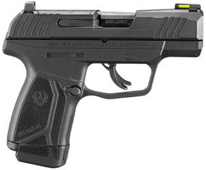 Ruger 3503 Max-9  9mm Luger 12+1 3.20" Black Oxide Alloy Steel Barrel, Black Oxide Optic Ready/Serrated Steel Slide, Black Polymer Frame, Black Polymer Grip, Right Hand