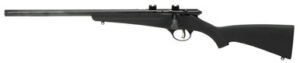 Savage Arms 13841 Left Hand Rascal FV-SR .22 LR Bolt Action Rifle 16" Single Shot Black