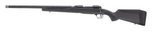 Savage Arms 57716 110 UltraLite Full Size 270 Win 4+1 22" Carbon Fiber Threaded Barrel, Black Melonite Drilled & Tapped Stainless Steel Receiver, Adj AccuStock Matte Gray Synthetic Stock, Left Hand