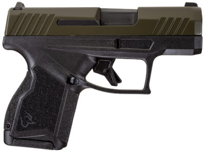 Taurus 1GX4M93B GX4  9mm Luger 11+1 3.06" Black Stainless Steel Barrel, Mil-Spec Green Cerakote Serrated Steel Slide, Black Polymer Frame, Black w/Interchangeable Backstrap Grip, Manual/Trigger Safety