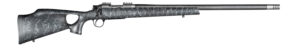 Christensen Arms 8010800104 Summit TI  Full Size 6.5 PRC 3+1, 24" Natural Titanium Steel Threaded Barrel, Natural Titanium Aluminum Receiver, Black w/Gray Webbing Fixed Thumbhole Stock