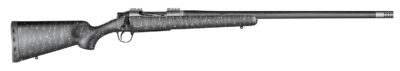 Christensen Arms CA10268815331 Summit TI  Full Size 28 Nosler 3+1, 26" Natural Titanium Steel Threaded Barrel, Natural Titanium Aluminum Receiver, Black w/Gray Webbing Fixed Sporter Stock