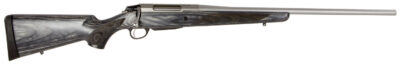 Tikka JRTXG370 T3x  7mm Rem Mag 3+1 24.30" Barrel, Stainless Steel Metal Finish, Oiled Gray Laminate Stock