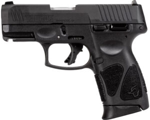 Taurus 1G3C4031 G3C  Compact Frame 40 S&W 10+1 3.26" Matte Stainless Steel Barrel, Matte Black Tenifer Serrated Steel Slide, Black Polymer Frame w/Picatinny Rai,l Black Polymer Grip, Right Hand