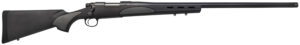 Remington Firearms (New) R84223 700 SPS Varmint Full Size 308 Win 4+1 26" Matte Black Heavy Threaded Barrel, Drilled & Tapped Steel Receiver, Black Fixed w/Overmolded Panels Synthetic Stock