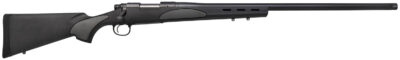 Remington Firearms (New) R84223 700 SPS Varmint Full Size 308 Win 4+1 26" Matte Black Heavy Threaded Barrel, Drilled & Tapped Steel Receiver, Black Fixed w/Overmolded Panels Synthetic Stock