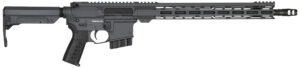 CMMG 28A670CSG Resolute MK4 22 ARC Black Nitride Threaded Barrel, Sniper Gray Cerakote Picatinny Rail Aluminum Receiver, M-LOK Handguard, Black Synthetic CMMG 6 Position RipStock, Black Polymer Grip