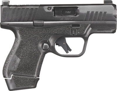 Kimber Mfg, Inc 3800034 R7 Mako Bundle Sub-Compact Frame 9mm Luger 15+1 3.37" Black DLC Match Grade Barrel, Black FNC Nitride Optic Ready/Serrated Stainless Steel Slide, Black Polymer Frame
