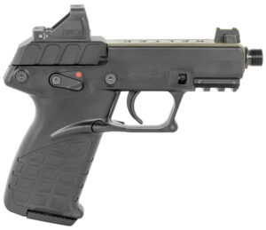 Kel-Tec P17GRNBLKOPTIC P17  22 LR 16+1 3.80" w/Optic & Holster Green/Black
