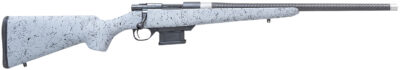 Howa HCE6ARCGRY 1500 Carbon Elevate 6mm ARC 20" Carbon Fiber Wrapped Threaded Barrel, Black Drilled & Tapped Steel Receiver, Fixed Stocky's Gray w/Black Webbing Synthetic Stock, Right Hand