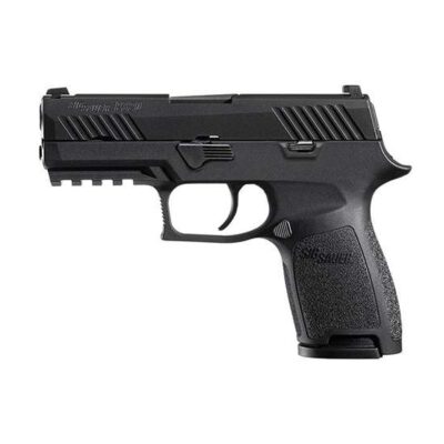 SIG SAUER P320 COMPACT HGA 9MM 3.9" BBL DAO NITRON BLACK CONTRAST SIGHTS MOD POLY GRIP 2-10RD MAGS - Image 3