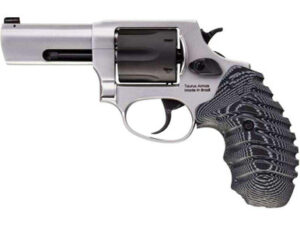 Taurus 2-85635NSVZ Defender 856 .38 Special 3" Stainless W/ Black Accents & Black/Gray VZ Grips