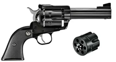 RUGER NEW MODEL BLACKHAWK REV 357MAG 4.6" BLK GRIP BLUED - Image 3