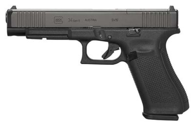 GLOCK 34 G34 GEN 5 HGA 9MM 5.32 IN BBL AS BLACK 4 LB TRIGGER 3/10RD MAGS FRONT SERRATIONS MOS - Image 3