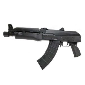 ZASTAVA ARMS ZPAP92 HGA 7.62X39MM 10IN BBL BLK POLY GRIP WOOD FOREARM BULGED TRUN/1.5MM REC/CHRM BBL