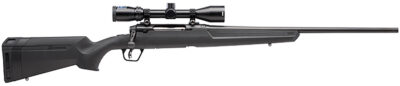 Savage Arms 57093 Axis II XP Full Size 6.5 Creedmoor 4+1 22" Matte Black Button-Rifled Barrel, Matte Black Carbon Steel Receiver, Matte Black Synthetic Stock, Bushnell Banner 3-9x40mm, Right Hand