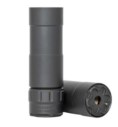 RUGGED SUPPRESSORS MUSTANG22 BLACK 22LR FULL AUTO RATED 3.4IN TO 5.3IN LENGTH - Image 3