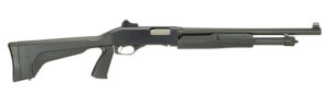 Stevens 19495 320 Security 12 Gauge 3" 5+1 18.50" Matte Blued Carbon Steel Barrel/Rec., Matte Black Fixed Pistol Grip Stock, Ghost Ring Sight Includes Fixed Cylinder Bore Choke