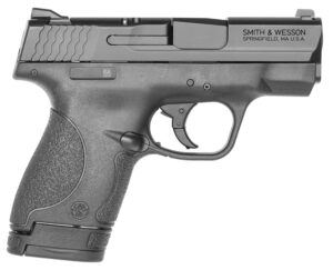 Smith & Wesson 187020 M&P Shield *CA Compliant Micro-Compact Frame 40 S&W 6+1/7+1, 3.10" Black Armornite Stainless Steel Barrel & Serrated Slide, Matte Black Polymer Frame & Grip