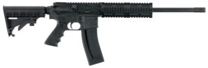 Chiappa Firearms CF500090 MFour-22 Gen-II Pro Carbine Full Size 22 LR 28+1 18.50" Black Barrel & Receiver, Black 6 Position Stock, Right Hand