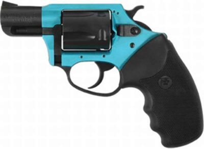 CHARTER ARMS UNDERCOVER HGR 38SPC 2" BBL SANTA FE SKY TURQUOISE/BLACK 5/RD - Image 2